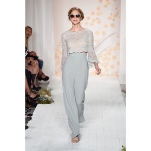 (Sold) Chic High Pistachio Palazzo Pants